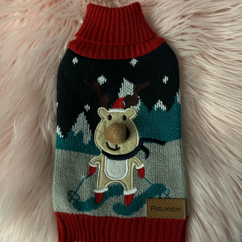 PETLONDON Christmas Holiday Pet Dog Sweater XS S